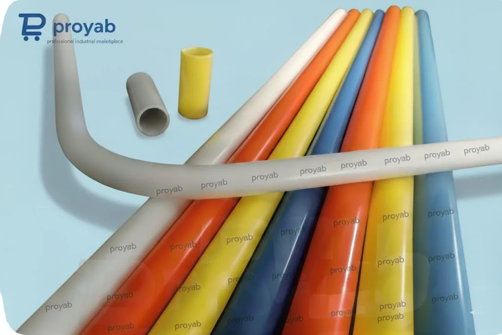 لوله برق PVC خم سرد proyab