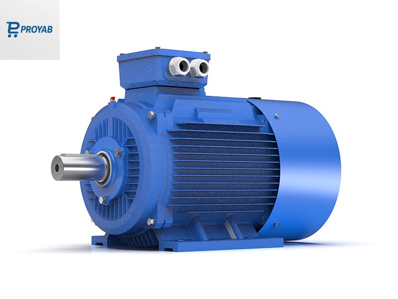 الکتروموتور 1400 دور پوسته چدنی