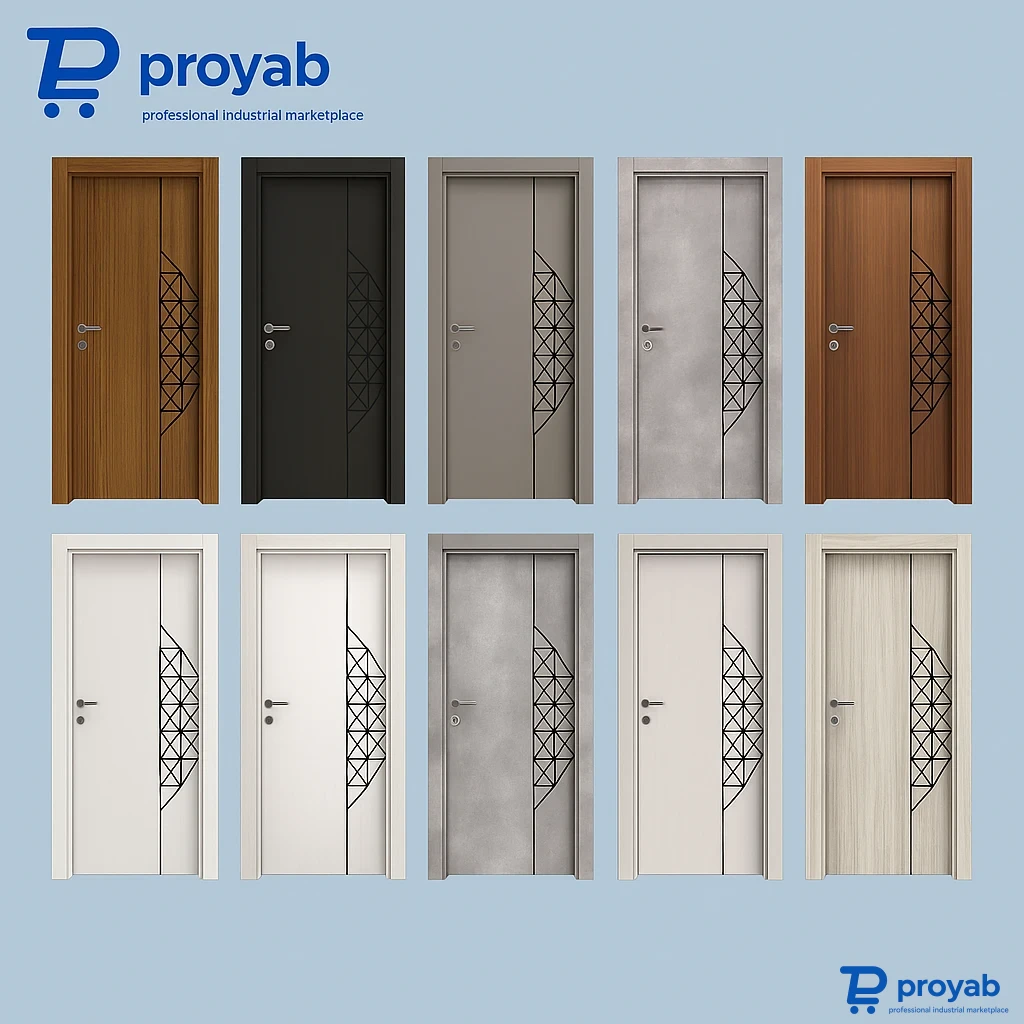 درب چوب پلاست پرویاب