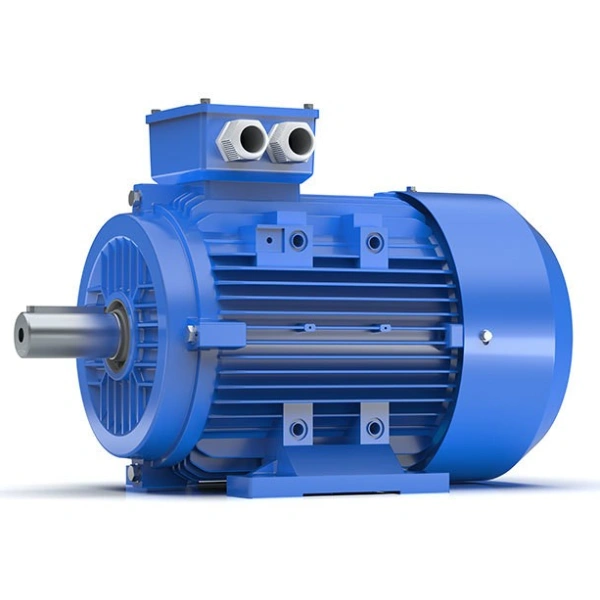 Aluminum-frame three-phase electric motor الکتروموتور سه فاز پوسته آلومینیوم 1400 دور چینی مدل 2 اسب پایه فلنچ B34 - Image 1