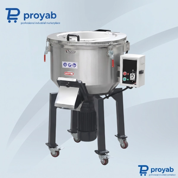 Stainless steel mixer for paint and plastic materials میکسر استیل رنگ و مواد پلاستیک